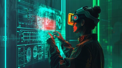 Visually Impaired Individuals Utilizing Screen Readers to Access Information in a Cozy Home Setting during a Peaceful Evening, Surrounded by Warm Lighting and Modern Technology