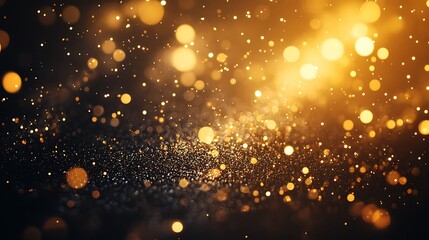 Fototapeta premium Abstract white bokeh light and glitter background, Beautiful abstract bokeh blur particles background