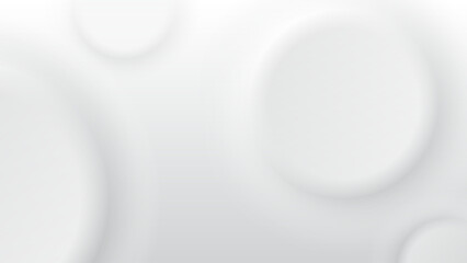 Geometric round shadow texture on grey background