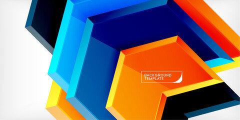 Technology dynamic arrow geometric background. Vector Illustration For Wallpaper, Banner, Background, Card, Book Illustration, landing page