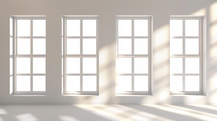Realistic Window Light and Shadow - a striking and atmospheric visual. The interplay of light and shadow creates a dynamic and inviting ambiance, enhancing the realism of the scene.
