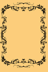 frame with ornament