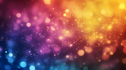 Obraz premium Abstract Background with Bokeh Lights and Sparkle