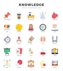Knowledge Icon Bundle 25 Icons for Websites and Apps