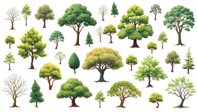 Tree Package A collection of various trees for architects to find ideas from here.