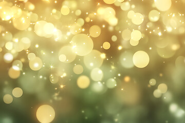 Warm bokeh lights set a festive Christmas mood, creating a cozy glow for holiday gatherings and joy.