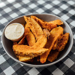 Fried Potato Wedges, AKA Jojos