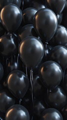 colorful party balloons on white background. Festive party and Happy birthday decoration with copy space. set of multicolored balloons space for text
