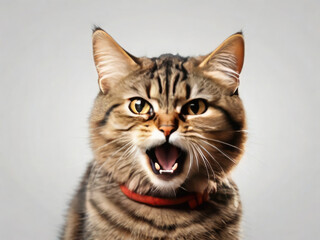 Obraz premium beautiful cat abstract animal concept