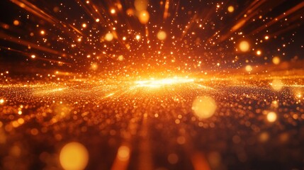 Fototapeta premium Sparkling Gold Abstract Background