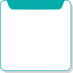 minimal title rectangle frame