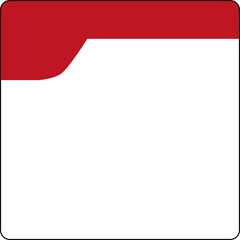 minimal title rectangle frame