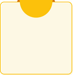 minimal title rectangle frame