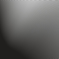 Obraz premium Black stripes line with halftone pattern abstract background