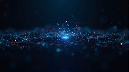 Obraz premium christmas tree in night