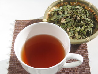 うらじろがし茶と茶葉