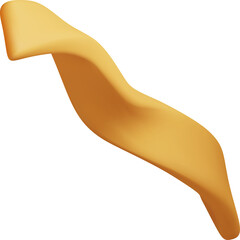 3d spiral confetti, colorful serpentine ribbon