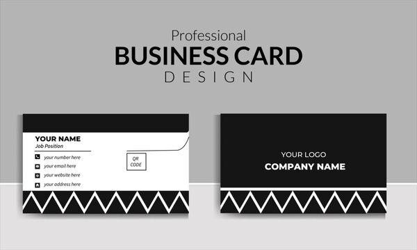 Creative and modern business card template