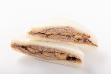 チョコバナナサンド（フルーツサンド）