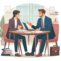 friends enjoying quality time vector