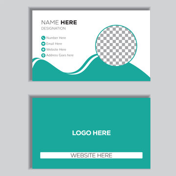 business card modern creative 