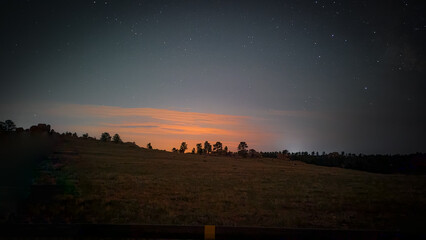 Northern Lights Medicine Bow Wyoming