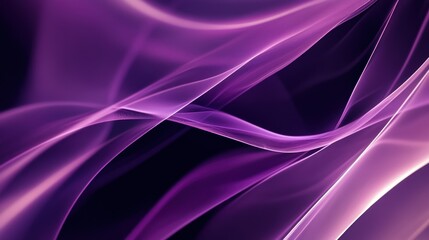 Purple Abstract Swirls