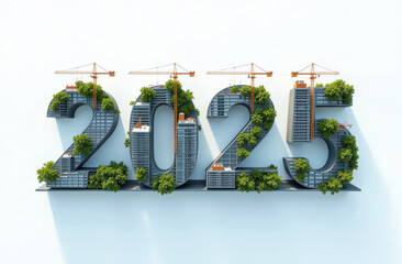 2025 urban green growth: sustainable city development and architectural innovation