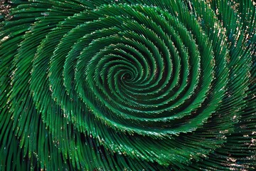 A litany of party papyrus. Wiosna, las, zielony. Skipping a square at the back, drawing the bokeh to the side, and pressing the shutter.