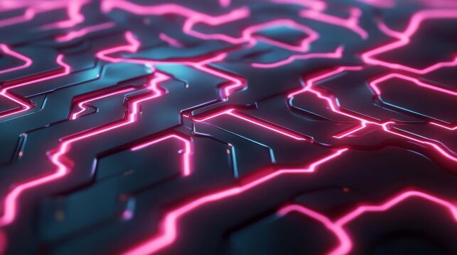 Neural network diversity, advanced AI circuits, glowing digital pathways