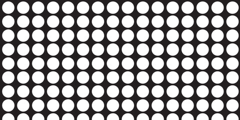 Black and White Polka Dot Pattern
