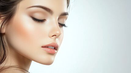 Fototapeta premium beautiful woman, AI generated