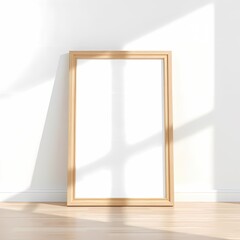 Frame mockup, wall art mockup, Living room wall poster mockup. Modern 3D render luxury interior design