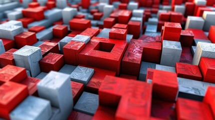 Obraz premium Disruption Theory: A model that demonstrates how smaller, resource-constrained companies can disrupt established businesses by offering unique, often more accessible alternatives. 