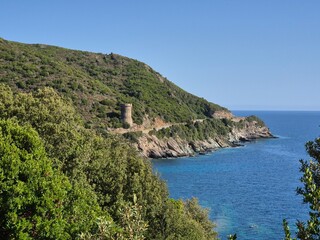 well preserved historic genoese tower 