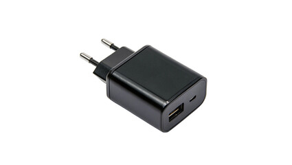 Mobile charger isolated on transparent background