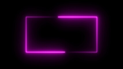 Neon rectangle.