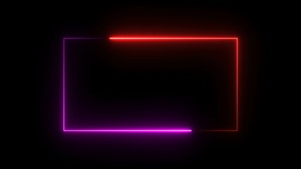 Neon rectangle.