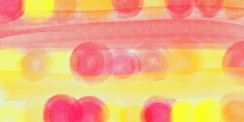 抽象的な手描きの背景イラスト