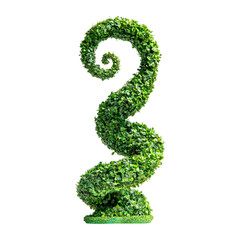 Naklejka premium Topiary. Isolated on transparent background.