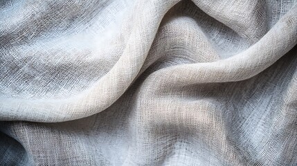 Fototapeta premium Texture of soft grey background with rough fabric finish