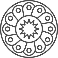 Mandala Floral Frame