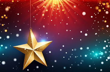 golden star background
