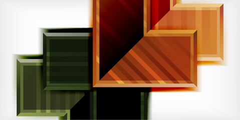 Arrow symbols created with 3d effects and line texture geometric abstract background