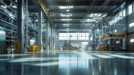 Industrial Factory Interior