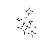 christmas star with stars