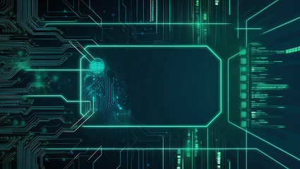 Digital background perfect for tech processes, Abstract digital background featuring dynamic lines, data transfer and encryption, digital archives etc.