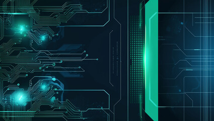 Digital background perfect for tech processes, Abstract digital background featuring dynamic lines, data transfer and encryption, digital archives etc.