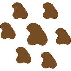 Dotted Abstract Shape
