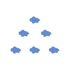 Dotted Abstract Shape